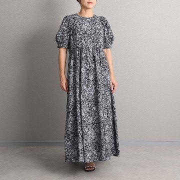 4月中旬～下旬お届け予定『Robin flower』 long dress 【全2色】の画像