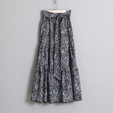 4月中旬～下旬『Robin flower』 Tiered skirt 【全2色】の画像