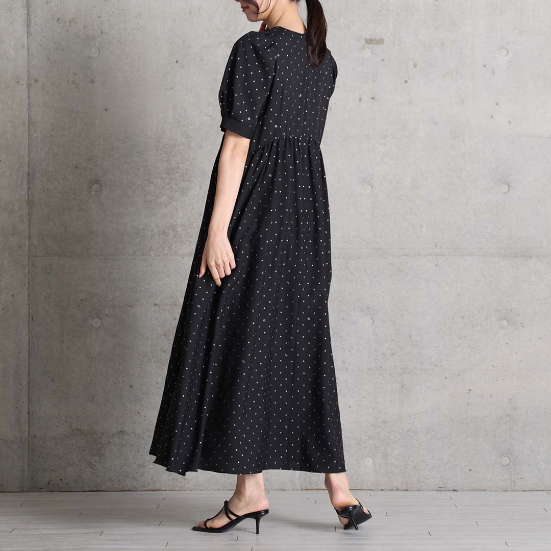 4月中旬～下旬お届け予定『Stella dot light』 long dress 【全2色】の画像