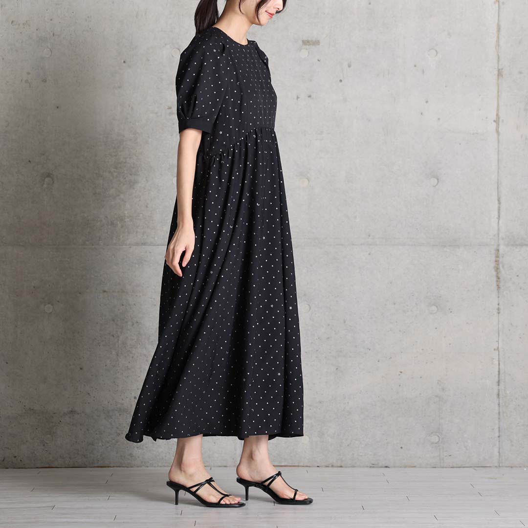 4月中旬～下旬お届け予定『Stella dot light』 long dress 【全2色】の画像