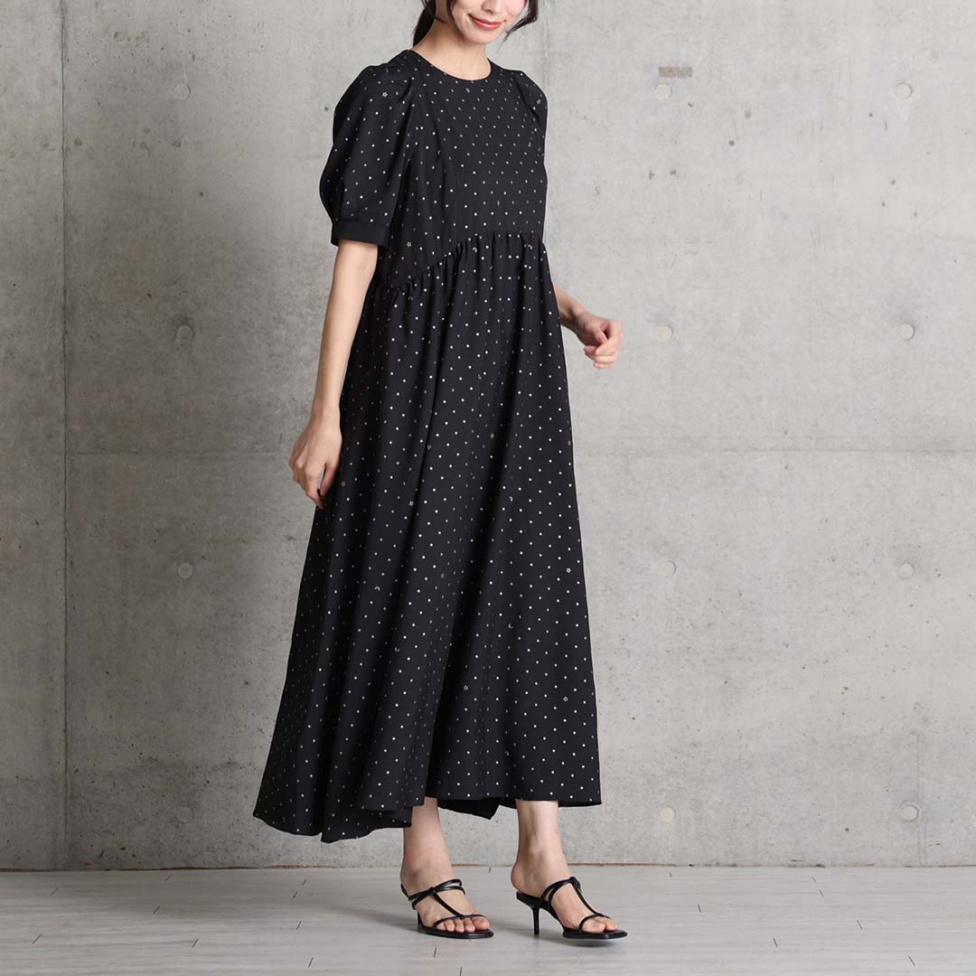 4月中旬～下旬お届け予定『Stella dot light』 long dress 【全2色】の画像