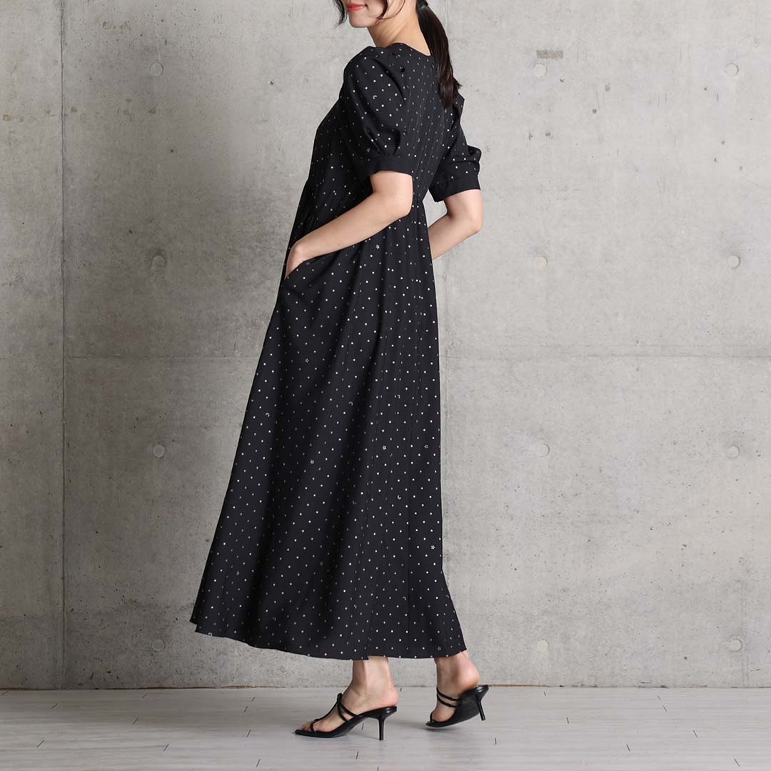 4月中旬～下旬お届け予定『Stella dot light』 long dress 【全2色】の画像