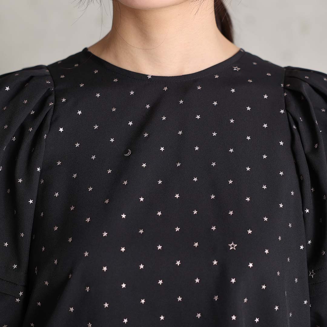 4月中旬～下旬お届け予定『Stella dot light』 Volume sleeve blouse 【全2色】の画像