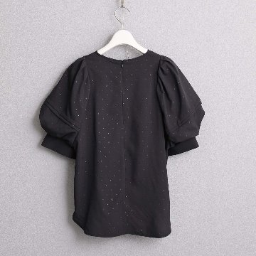 4月中旬～下旬お届け予定『Stella dot light』 Volume sleeve blouse 【全2色】の画像