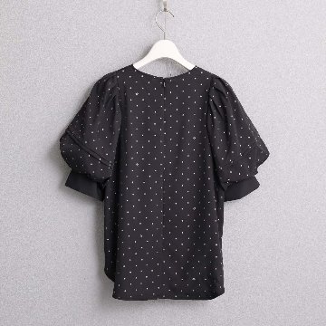 4月中旬～下旬お届け予定『Stella dot light』 Volume sleeve blouse 【全2色】の画像