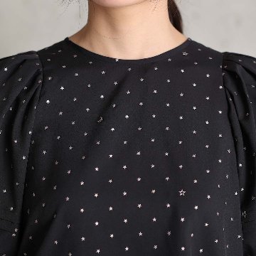 4月中旬～下旬お届け予定『Stella dot light』 Volume sleeve blouse 【全2色】の画像