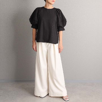 4月中旬～下旬お届け予定『Stella dot light』 Volume sleeve blouse 【全2色】の画像