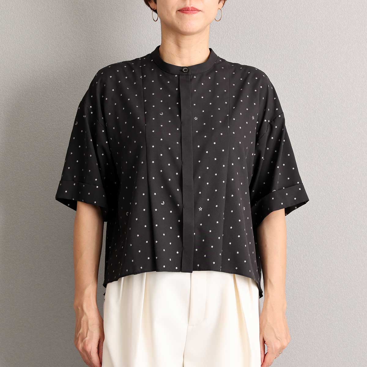 4月中旬～下旬お届け予定『Stella dot light』 short blouse【全2色】の画像