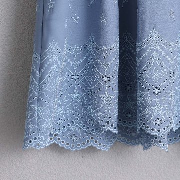 5月中旬～下旬お届け予定『Stella scallop』 french sleeve blouse【全3色】の画像