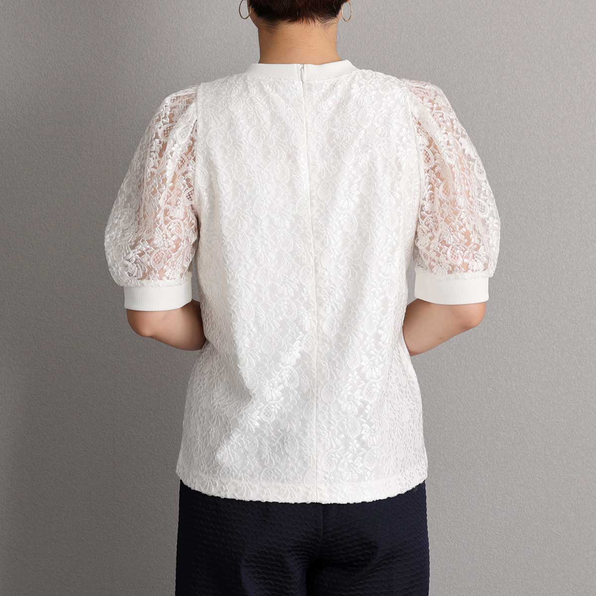 5月中旬～下旬『Paisley Lace』 pullover tops 【全3色】の画像