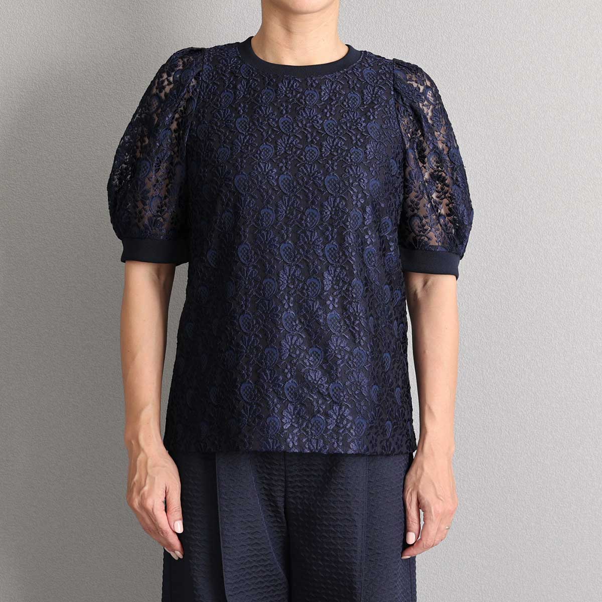 5月中旬～下旬『Paisley Lace』 pullover tops 【全3色】の画像