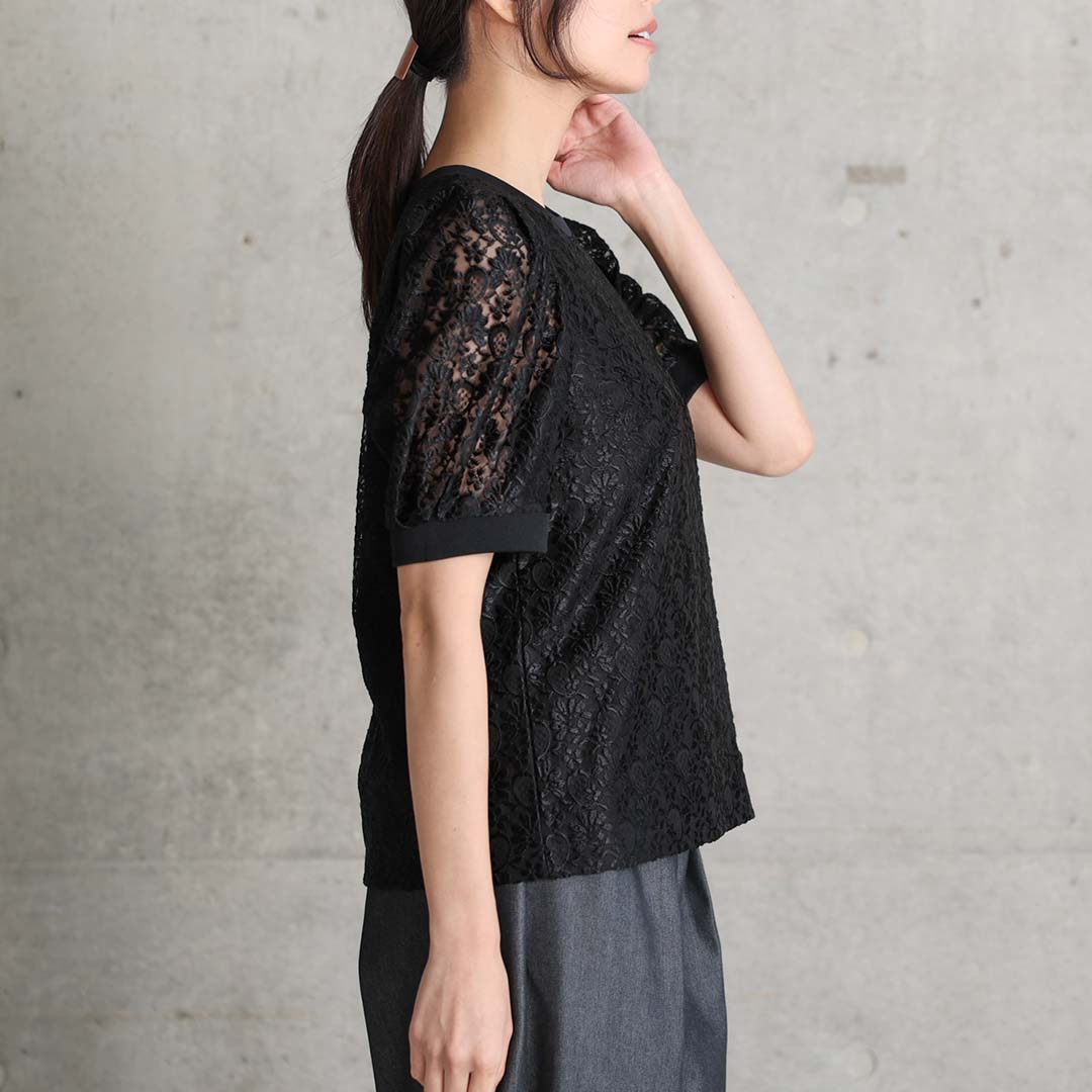 5月中旬～下旬『Paisley Lace』 pullover tops 【全3色】の画像