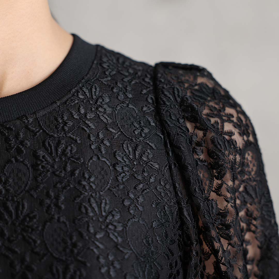 5月中旬～下旬『Paisley Lace』 pullover tops 【全3色】の画像