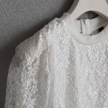 5月中旬～下旬『Paisley Lace』 pullover tops 【全3色】の画像