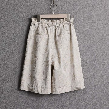 5月中旬～下旬お届け予定『Mary jacquard』 short pants 【全3色】の画像