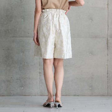 5月中旬～下旬お届け予定『Mary jacquard』 short pants 【全3色】の画像