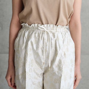 5月中旬～下旬お届け予定『Mary jacquard』 short pants 【全3色】の画像