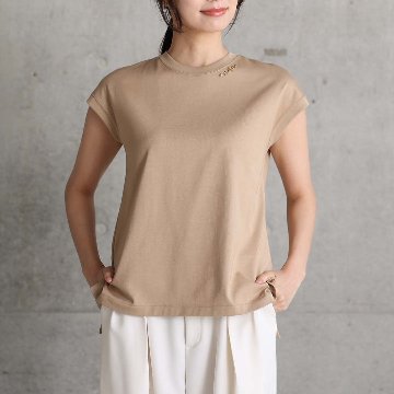 5月中旬～下旬『Snowmelt knit』 french sleeve tops 【全5色】の画像