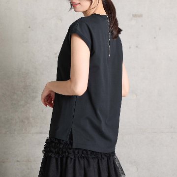 5月中旬～下旬『Snowmelt knit』 french sleeve tops 【全5色】の画像