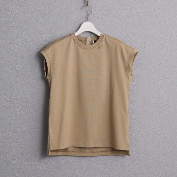 5月中旬～下旬『Snowmelt knit』 french sleeve tops 【全5色】の画像