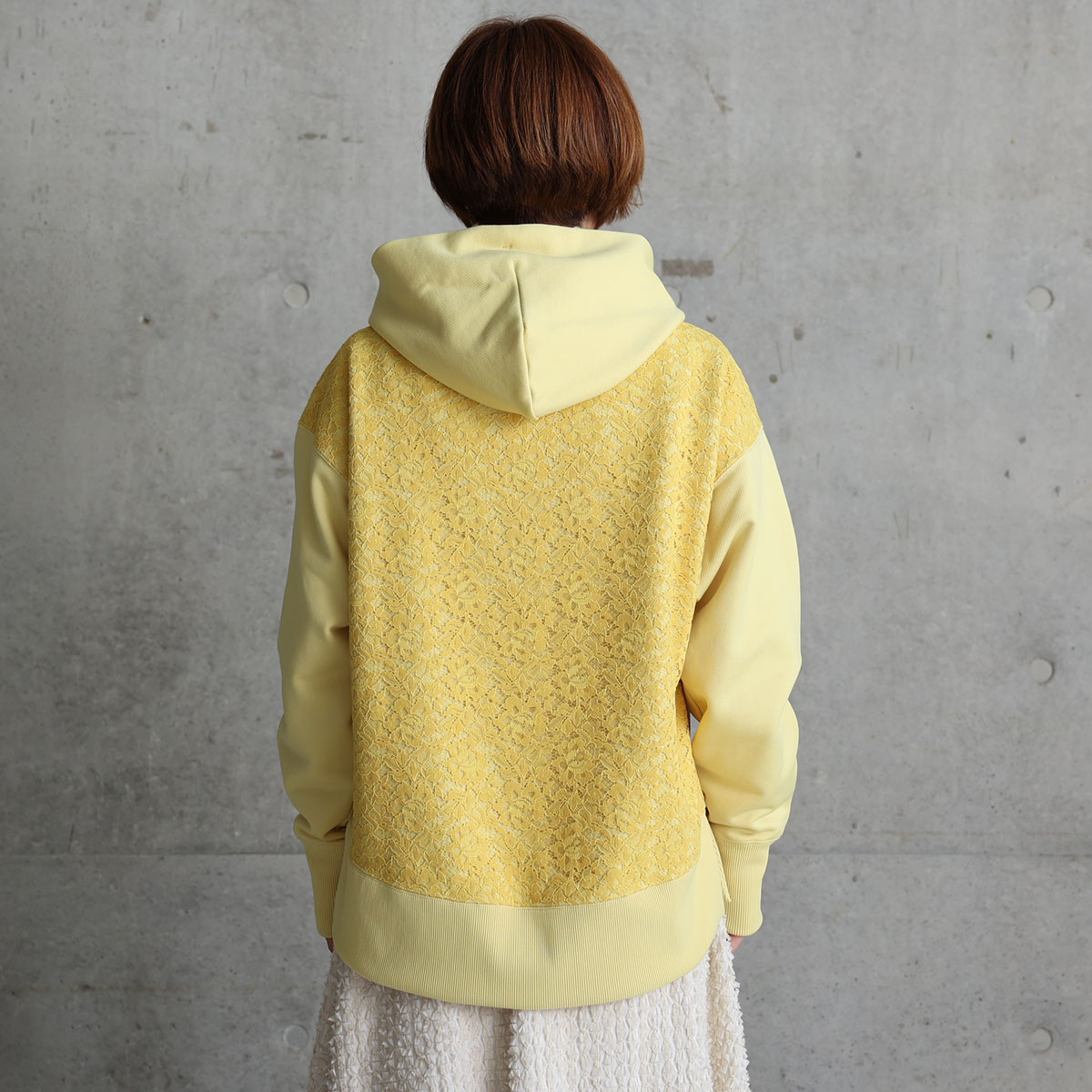 11月上旬お届け予定『Back lace 』 Hoodie【全5色】の画像