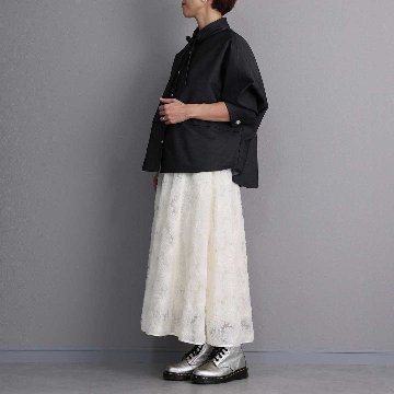 4月上旬お届け予定『Couturière』 Flare skirt　ECRUの画像