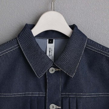 4月上旬お届け予定『Dress Denim』 Denim jacket　NAVY DENIMの画像