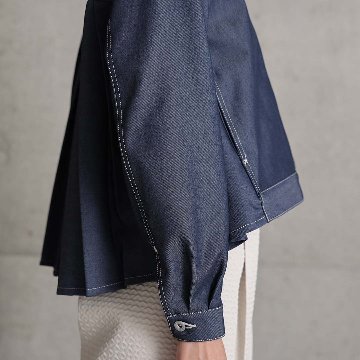 4月上旬お届け予定『Dress Denim』 Denim jacket　NAVY DENIMの画像