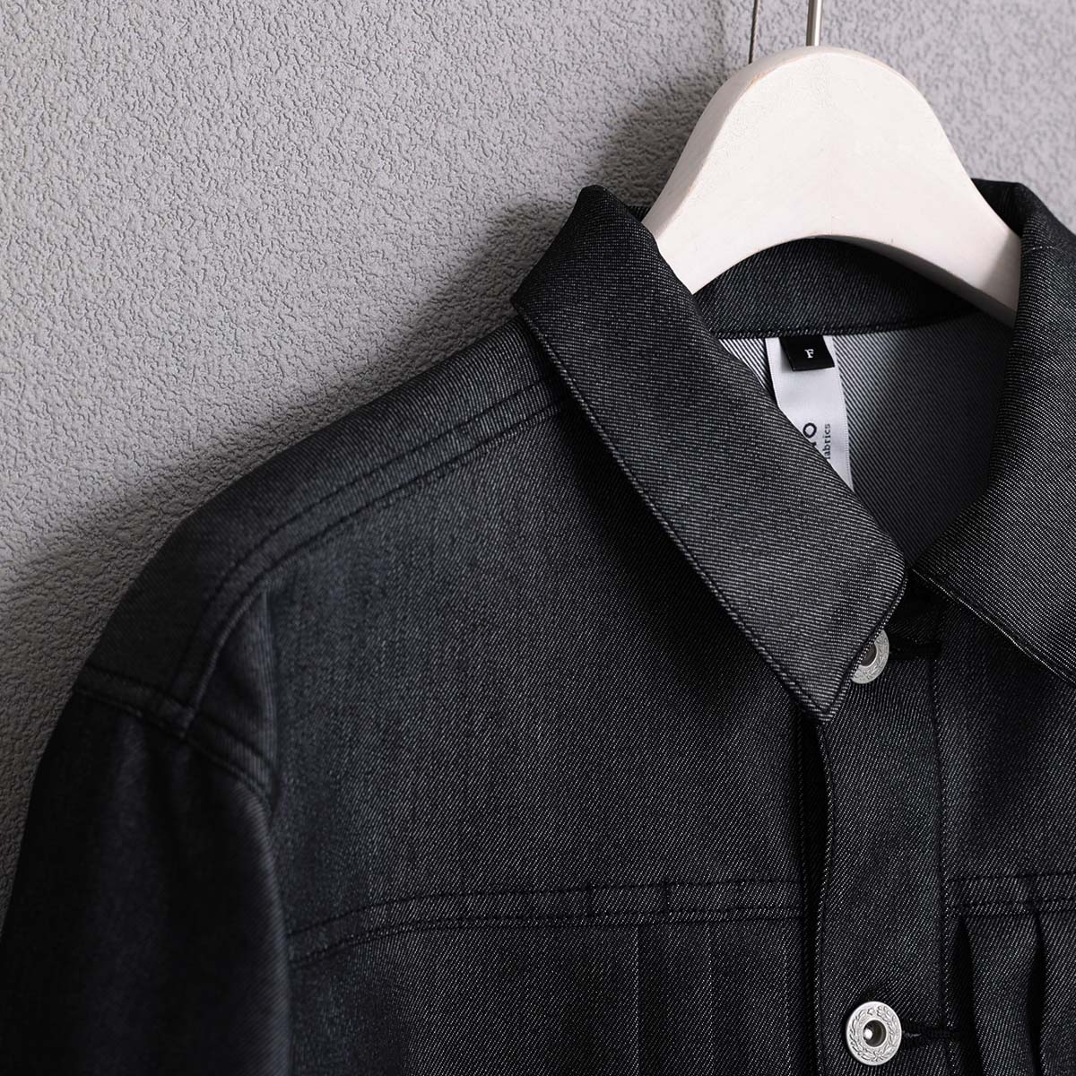 4月上旬お届け予定『Dress Denim』 Denim jacket BLACK DENIMの画像