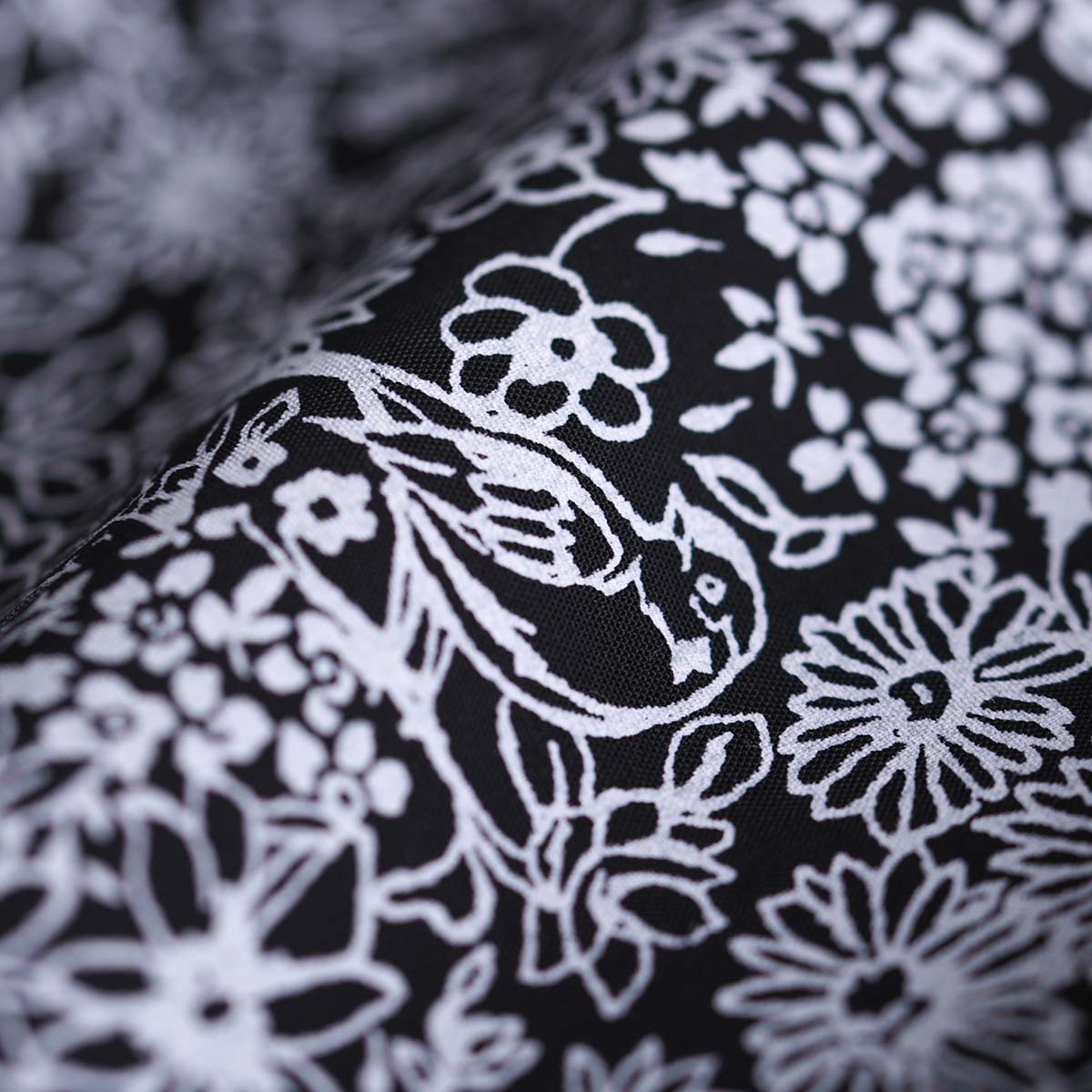 ５月上旬お届け予定『Robin flower』 long dress BLACKの画像