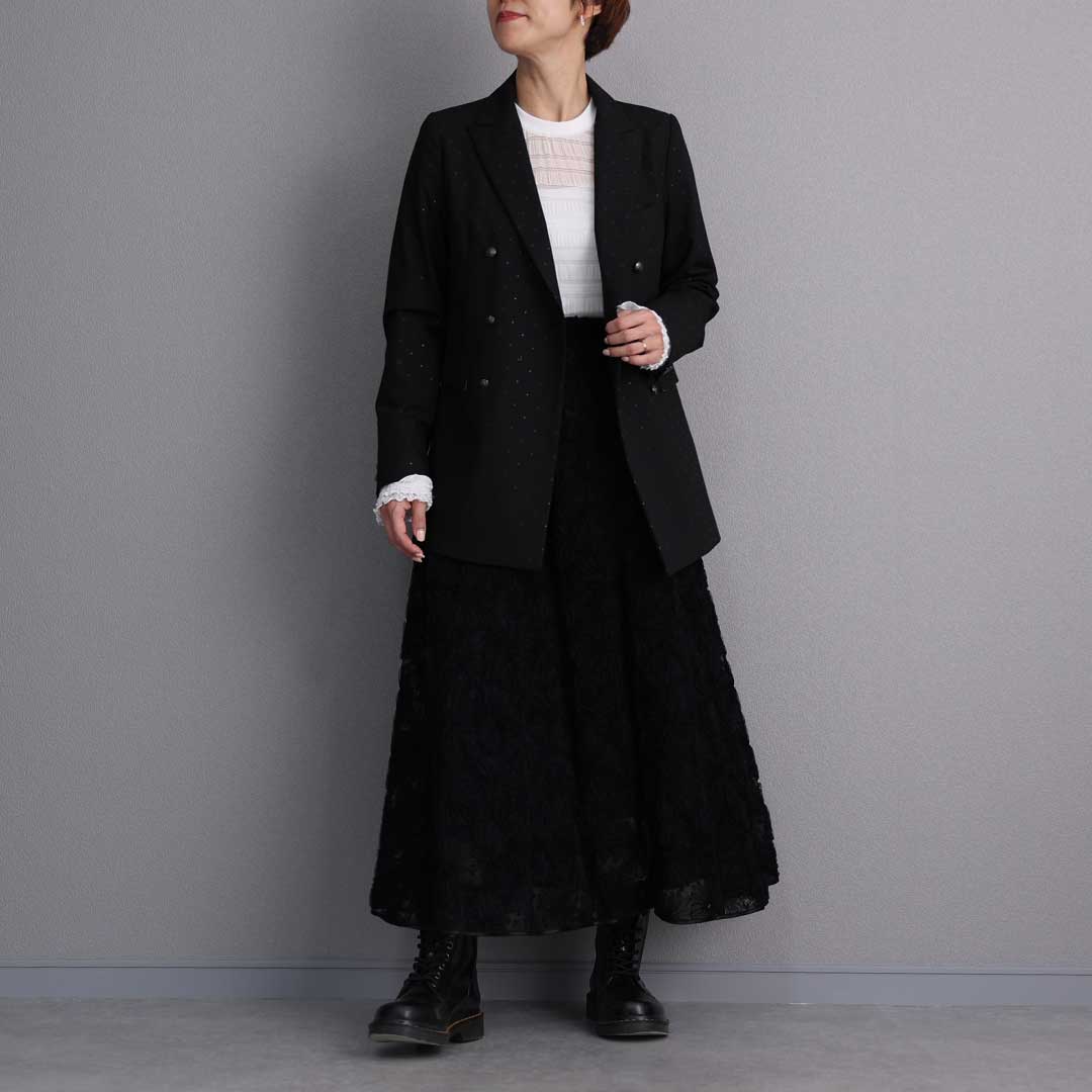 3月上旬お届け予定『Stella dot』 Tailored jacket BLACKの画像