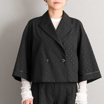 3月上旬お届け予定『Stella dot』 Short jacket BLACKの画像