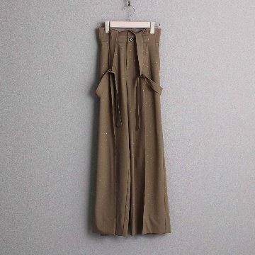 3月上旬お届け予定『Stella dot』 Suspenders pants MOCHAの画像