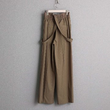 3月上旬お届け予定『Stella dot』 Suspenders pants MOCHAの画像