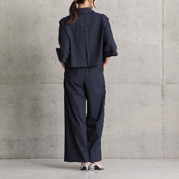 3月上旬お届け予定『Stella dot』 Suspenders pants NAVYの画像