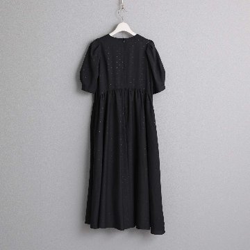 5月上旬お届け予定『Stella dot light』 Long dress BLACKxBLACKの画像