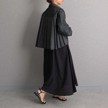5月上旬お届け予定『Stella dot light』 Long dress BLACKxBLACKの画像