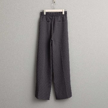 4月上旬お届け予定『Stella matelasse』 Easy wide pants C-GRAYの画像