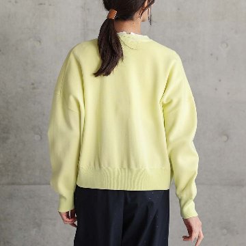 3月上旬お届け予定『Moist knit』 Cardigan YELLOWの画像