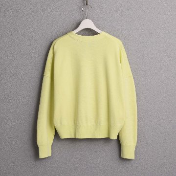 3月上旬お届け予定『Moist knit』 Cardigan YELLOWの画像