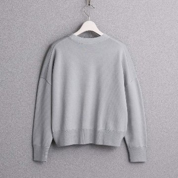 3月上旬お届け予定『Moist knit』 Cardigan GRAYの画像