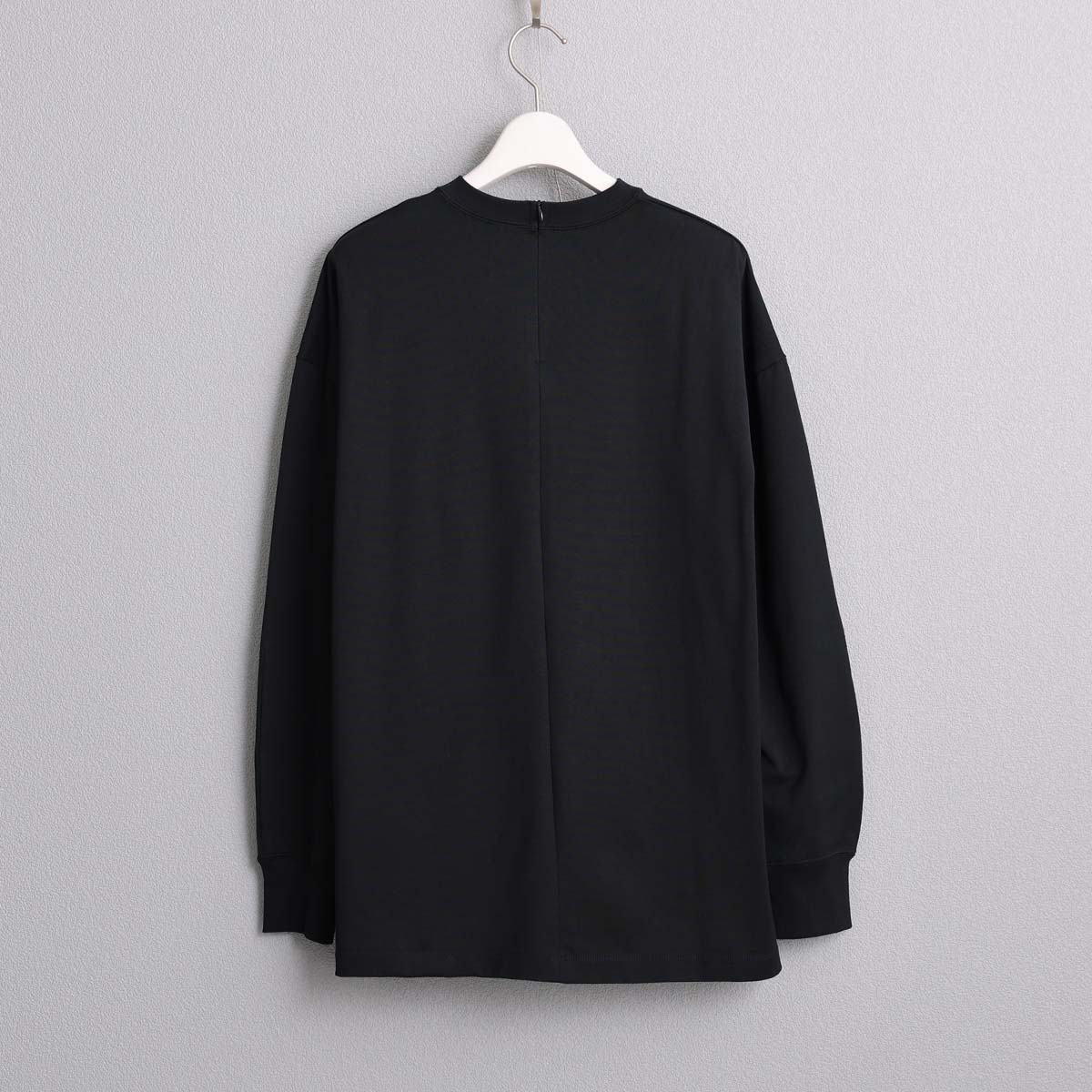 3月上旬お届け予定『Snowmelt knit』 Long sleeve tops BLACKの画像