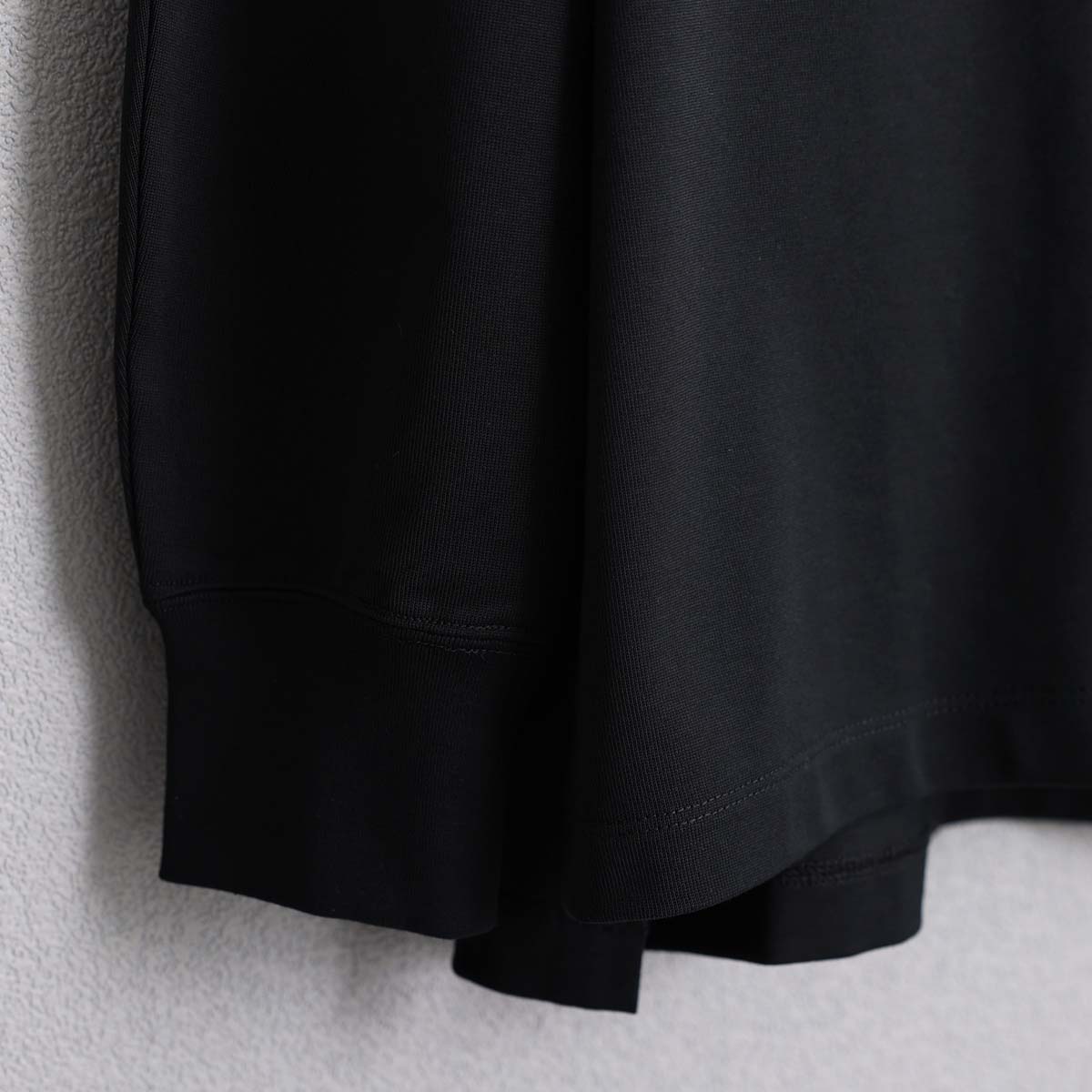 3月上旬お届け予定『Snowmelt knit』 Long sleeve tops BLACKの画像