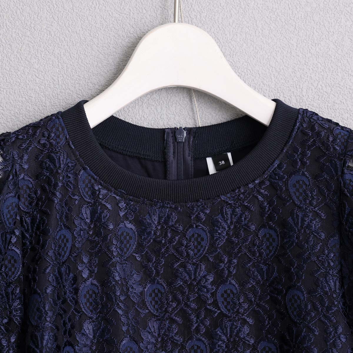 6月上旬『Paisley Lace』 Pullover tops NAVYの画像