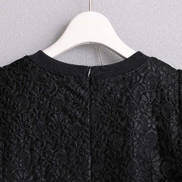 6月上旬『Paisley Lace』 Pullover tops BLACKの画像