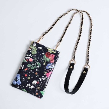 限定数ご受注商品2月下旬お届け予定『Actress flower leather』 Atelier mini pochetteの画像