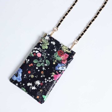 限定数ご受注商品2月下旬お届け予定『Actress flower leather』 Atelier mini pochetteの画像