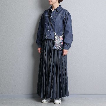 限定数ご受注商品2月下旬お届け予定『Actress flower leather』 Atelier mini pochetteの画像