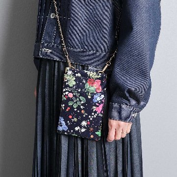 限定数ご受注商品2月下旬お届け予定『Actress flower leather』 Atelier mini pochetteの画像