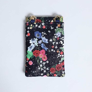 限定数ご受注商品2月下旬お届け予定『Actress flower leather』 Atelier mini pochetteの画像